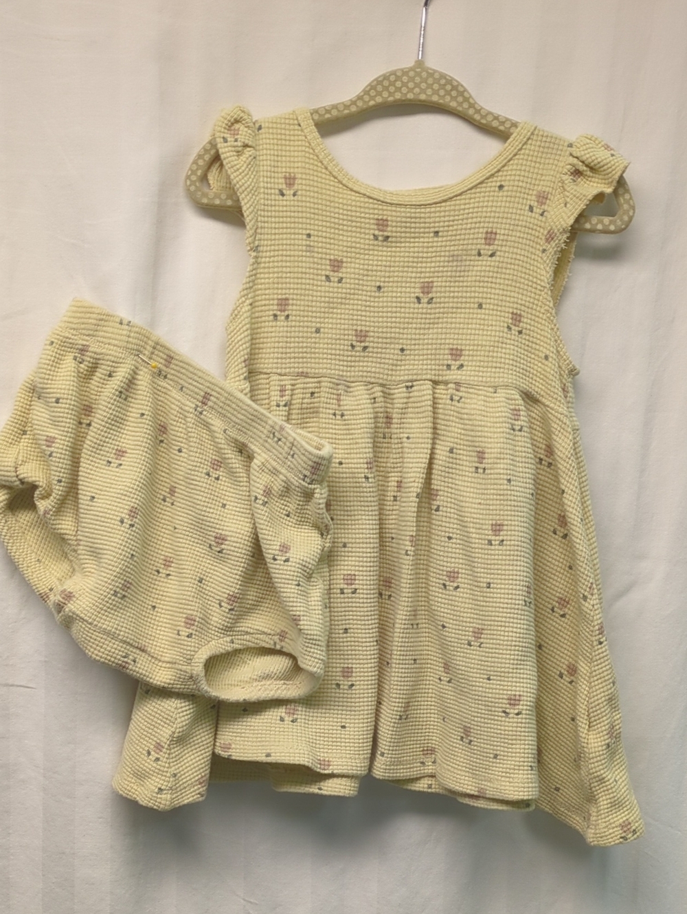 Quincy Mae Tulip Waffle Dress 18-24 months